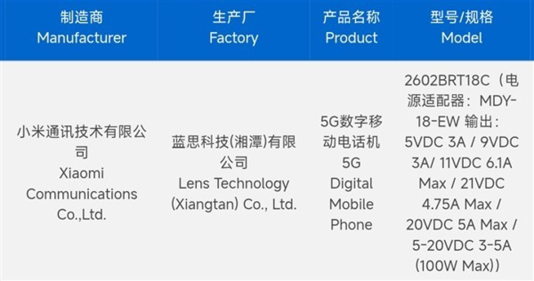 Redmi Turbo 5 Pro入网:100W快充+天玑9系芯,双机齐发战高端