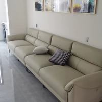 DDC意式极简真皮沙发｜小户型也能拥有的高级感客厅C位✨