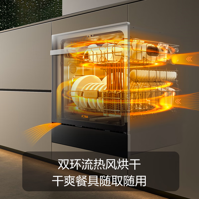 现代厨房的隐形帮手：嵌入式洗碗机