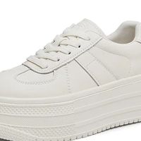 TATA燕麦饼干厚底板鞋体验