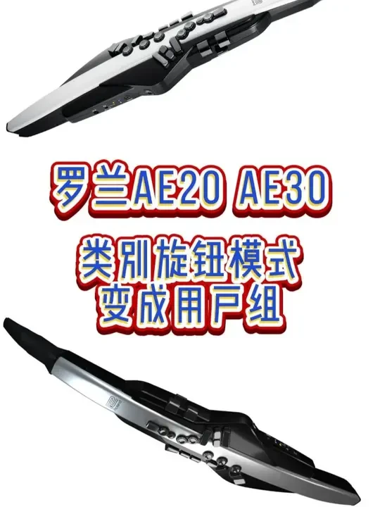 罗兰AE20 30 类别旋钮模式变成用户组 #电吹管 #罗兰ae20 #罗兰ae30 #功能调节