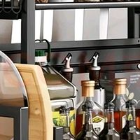 品喻（PINYU）厨房调料置物架收纳台面调味品储物架刀架