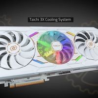 华擎官方确认！RX 9070 XT太极白色版CES发布：带个LCD屏