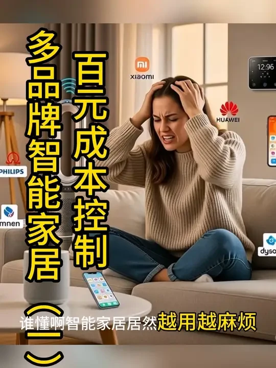 几十的电视盒子封神！刷完直接当智能中枢一句话控全屋智能家居 家里智能家居设备杂乱，不同APP控制太麻烦？百元成本就能解决！今天教你刷homeassistant系统，再搭配小智AI，一句话就能掌控全屋家