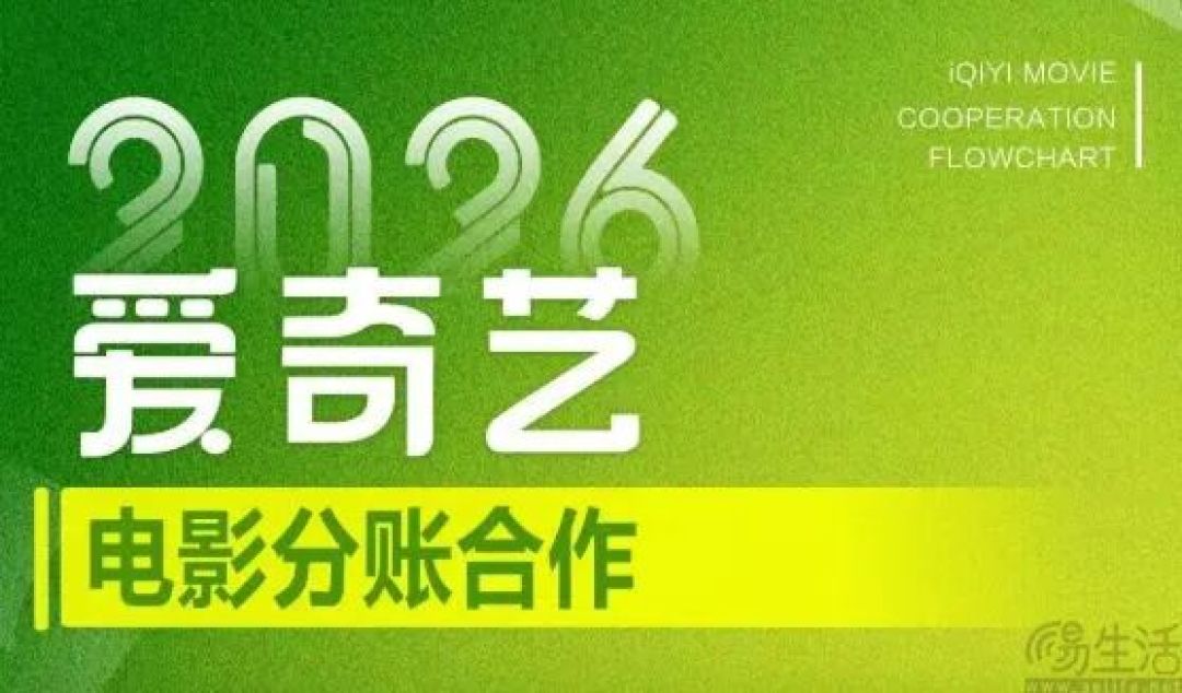 爱奇艺发布电影分账新规，分账比例最高达120%