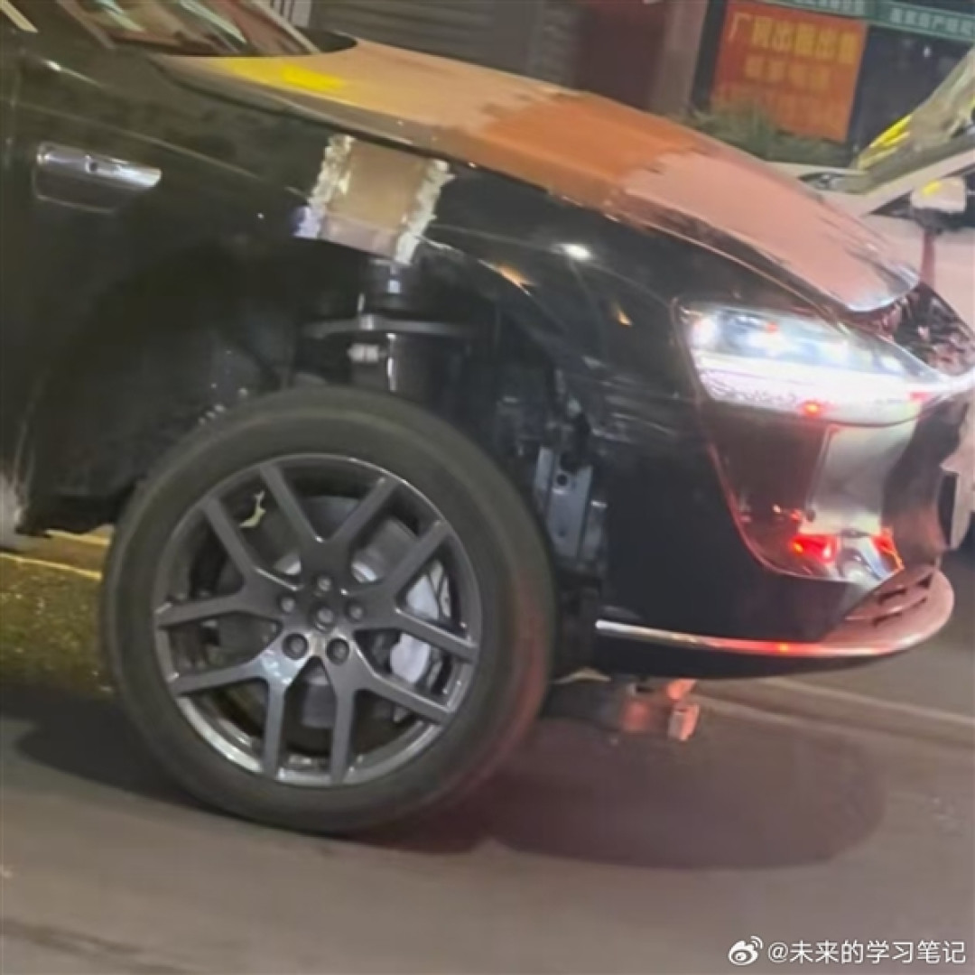 套了个S9的壳子 享界神秘新车路试:离地间隙超高