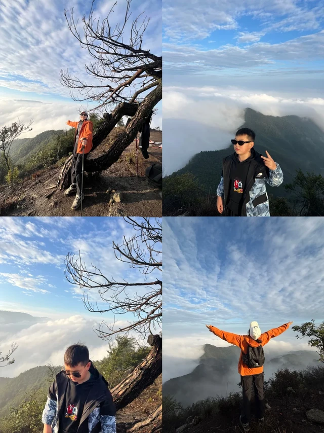 郴州市区4岁娃也能爬的云海观赏地，赶紧码住