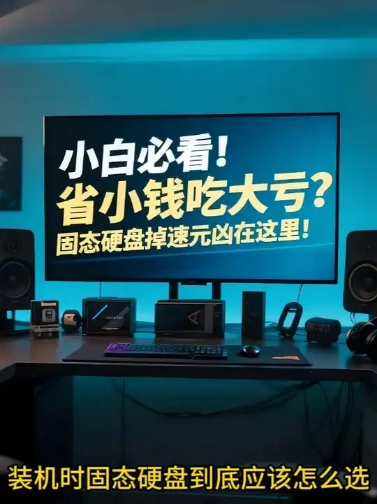 小白必看！省小钱吃大亏？固态硬盘掉速元凶在这里！ #diy电脑装机  #电脑配置推荐  #电脑装机  #电脑主机配置推荐 #diy电脑
