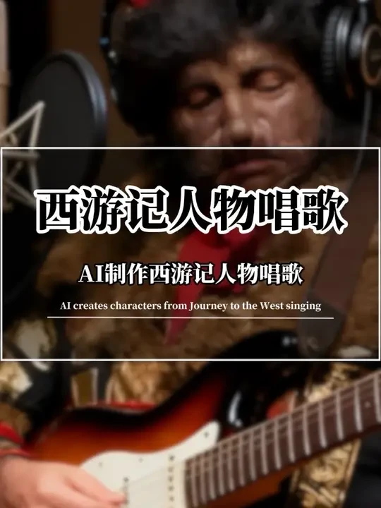 AI西游记人物唱歌怎么做？三分钟学会它！ #ai新星计划 #AI视频 #ai教程 #西游记 #唱歌
