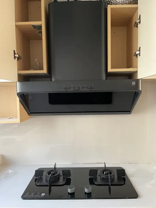 小米S2油烟机灶具已安装
