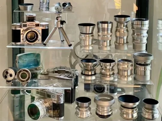 低调但好玩的Braun Paxette旁轴相机。