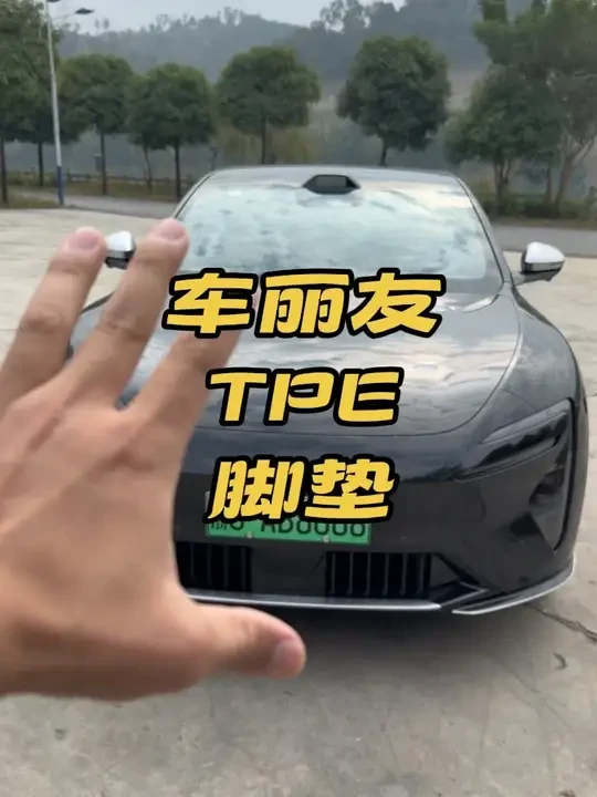 换了一套全新车丽友TPE脚垫看看安装效果#车丽友汽车脚垫#TPE汽车脚垫#阿维塔06汽车脚垫