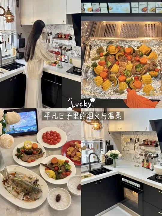 小小的厨房里，藏着平凡日子里的烟火与幸福
#凯度蒸烤箱#蒸烤箱#厨房家电#凯度TDmax蒸烤一体机#凯度双热风TDmax