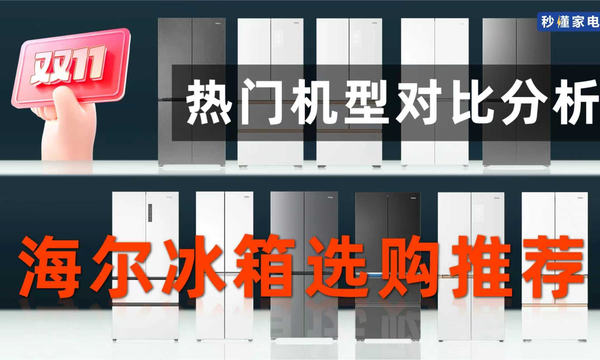 2025双十一 | 11款热门海尔冰箱怎么选?
