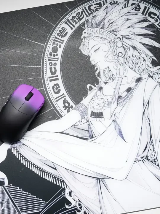 兰族第一份玻璃垫答卷——LAMZU MAYA玻璃垫 兰族玛雅玻璃鼠标垫#外设 #键盘 #鼠标 #鼠标垫 #兰族