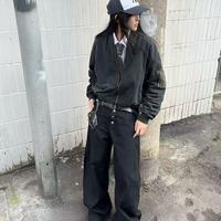 TZ killer排扣原牛裤封神！弯刀廓形承包我所有酷飒穿搭📸