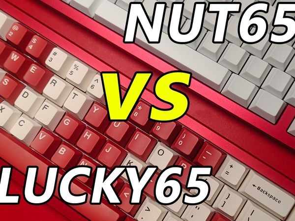 （自费评测）维咖lucky65v3 VS 维咖nut65