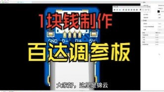 [开源项目分享]1块钱制作百达TYPEC调参板