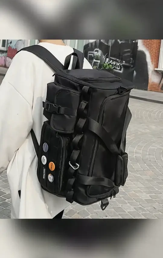 短途旅行包大容量男手提行李包男款户外收纳袋干湿分离运动健身包#男士旅行包 #大容量包包 #干湿分离包 #户外收纳袋 #运动健身包