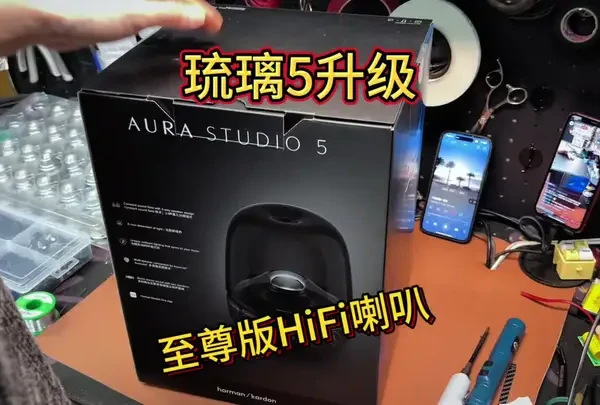 早升级 早享受 #手艺人 #手工diy #音响#音乐#哈曼卡顿