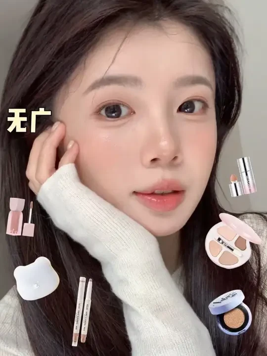 无广！出镜率99%的淡人必备彩妆 #淡颜 #圆脸 #彩妆分享 #化妆