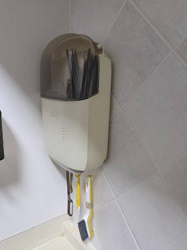 双旦厨房焕新｜纳份爱壁挂筷子筒太懂收纳党