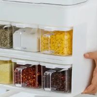 双旦厨房收纳王｜达纯抽拉式调料架太懂懒人