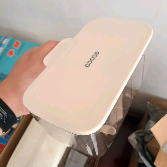 双旦入手ecoco四格一体调料盒，厨房调味区整洁翻倍