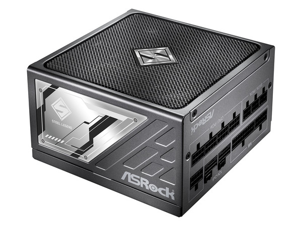 华擎带来 SL-P 系列白金 ATX 电源：全日系电容，Cybenetics A 静音认证