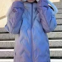 儿童羽绒服男童女童外套冬装儿童轻薄上衣潮