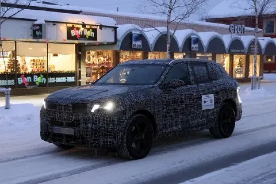 2027款宝马X5冰雪路试曝光:全新设计语言+纯电氢能双线推进