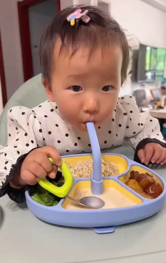 贝肽斯宝宝1-3岁幼儿餐盘儿童饭盒分格盘婴儿自主进食防摔训练碗#宝宝餐盘 #儿童饭盒 #自主进食 #防摔餐盘 #幼儿餐具