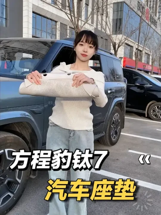 钛7专用座垫🚘安装便捷到超乎想象✅保护周全到无可挑剔 BGD #方程豹钛7 #钛7 #汽车坐垫 #汽车座椅套 #专车专用座套