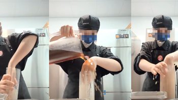霸王茶姬回应员工手打奶茶！玩梗模仿也要有底线 