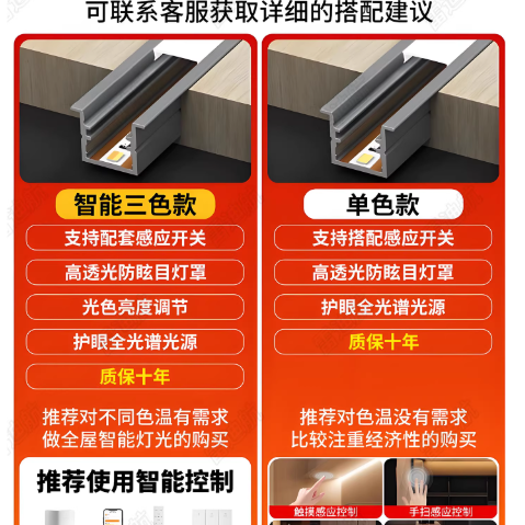 雷迪航智能柜灯把家变成氛围感展厅✨