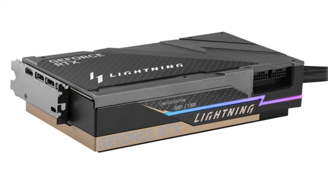 可达1000W的消费级显卡!微星RTX 5090 Lightning Z发布:全球限量1300张