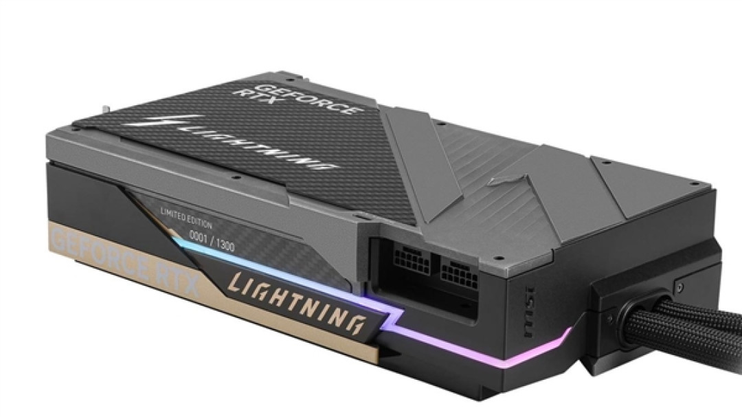 可达1000W的消费级显卡!微星RTX 5090 Lightning Z发布:全球限量1300张