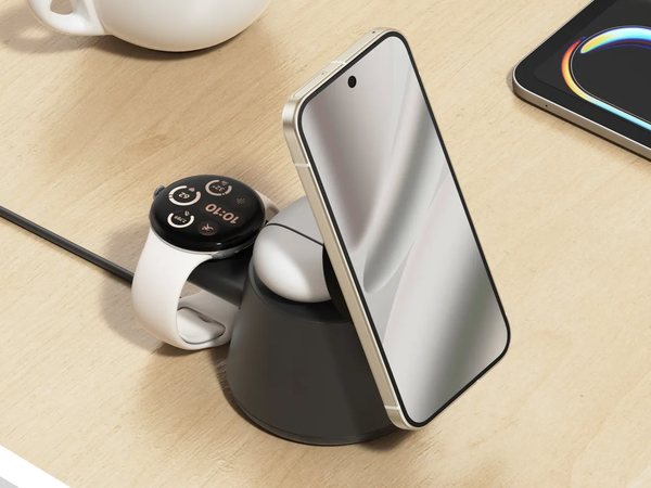 贝尔金推出 UltraCharge 三合一无线充电底座：适配多款手表，不只苹果 Apple Watch