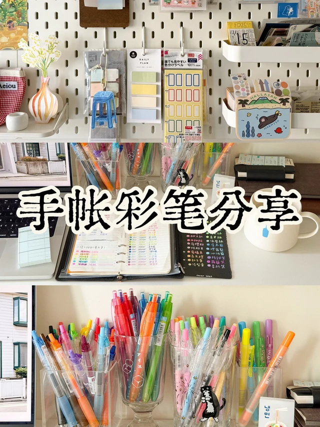 🗳｜share近期爱用手帐彩笔！