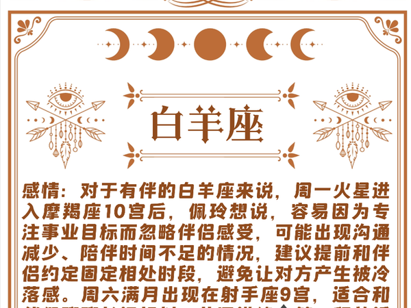 十二星座周运（12/15-12/21）—ezoey徐佩玲25年星座播报