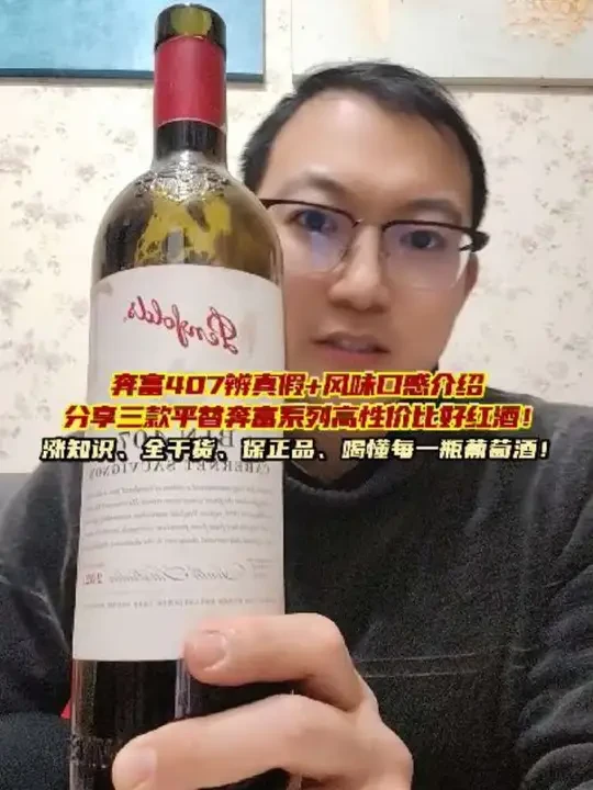 本期视频博主为大家介绍奔富407的正品特征，风味口感，饮用方法，背后的参数。还分享了三款奔富389、407和更高级的高性价比平替口碑好红酒！一起开心学习，快乐喝酒，省钱喝好酒，喝懂每一瓶葡萄酒！#红酒