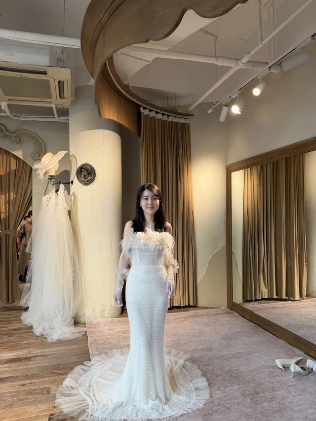 上海试纱06｜余爱手作 礼服比婚纱好看系列