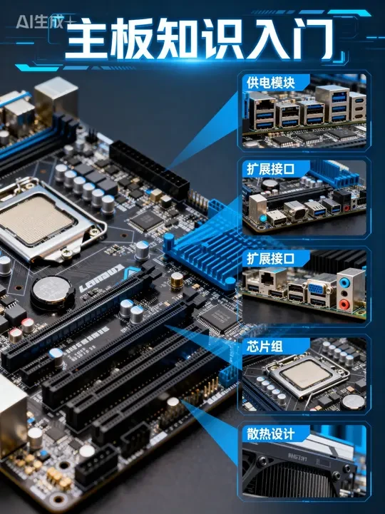到底什么是主板？主板都有哪些作用？ 关于电脑主板的超详细解释#电脑 #主板 #装机 #电脑科普#ROG