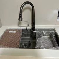 箭牌聚渣宝水槽实测｜日式台下大单槽太治愈厨房党了✨