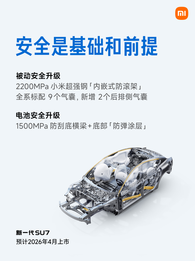 小米汽车充电装备
