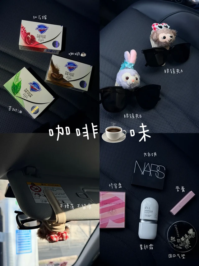 🚗Plog|30➕车内私藏宝贝大公开🤣✨💅
