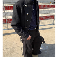 TZ killer黑色华夫格夹克｜秋冬男女通穿的质感王者🔥