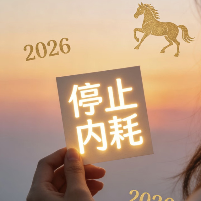 2026，停止内耗，追求内心坦荡