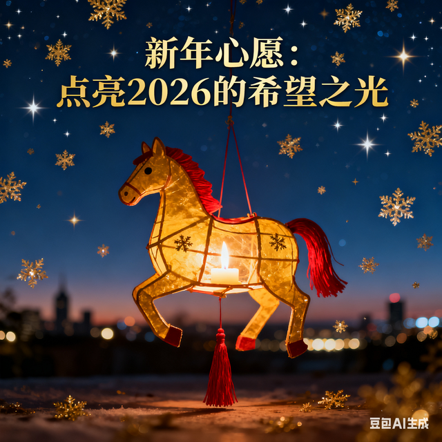 新年心愿：点亮2026的希望之光
