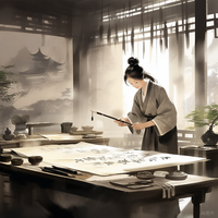 毛笔书法入门：用清水还是用墨？600+用户观点大PK